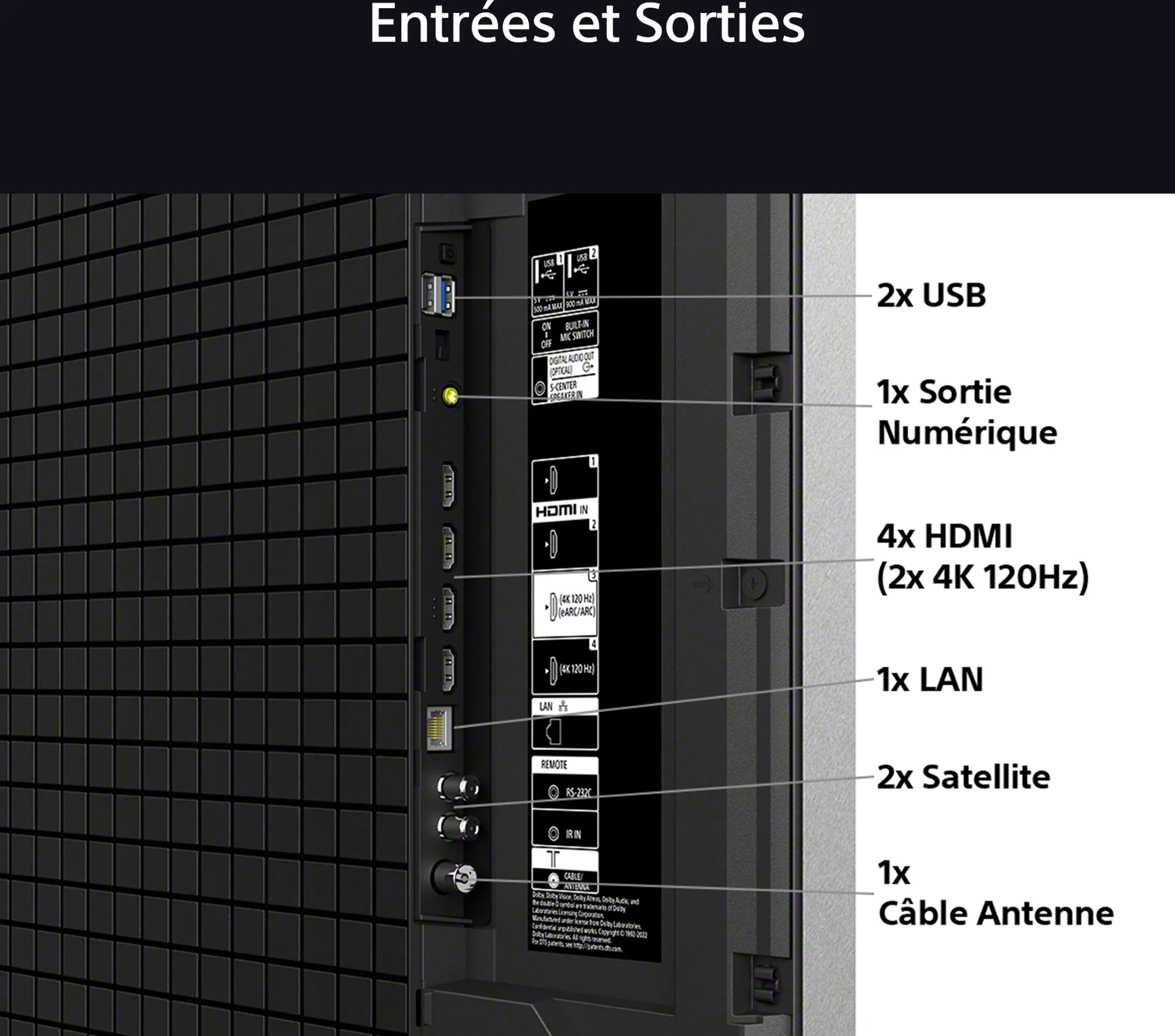 Sony 65 BRAVIA 9 (65XR90) TV QLED