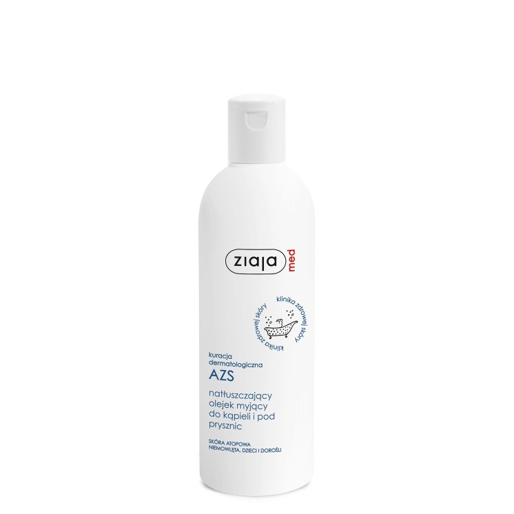 Ziaja Med AZS Dermatologische Behandlung Bade- und Duschöl feuchtigkeitsspendend 270 ml
