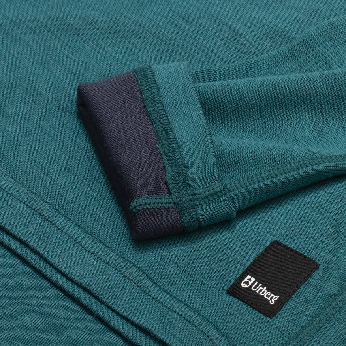 Urberg Merino-Bamboo Base Layer Set Jr Mediterranea/Blue Nights