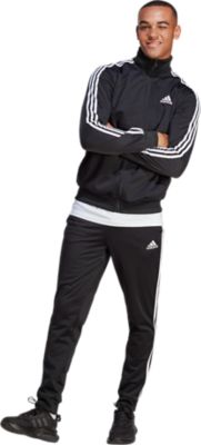 AdidasBasic 3-Stripes Tracksuit - schwarz