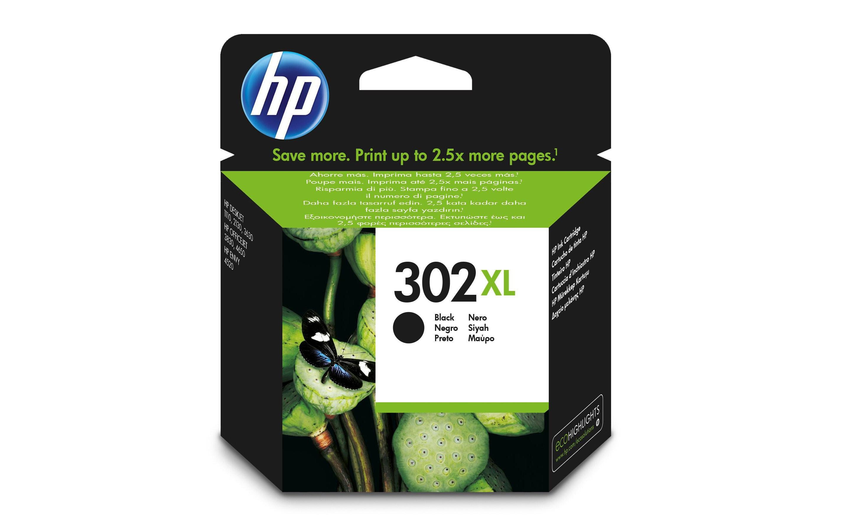 Tinte Nr. 302XL (F6U68AE) BlackDruckerpatrone