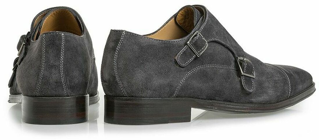 VAN BOMMEL grijze van bommel nette schoenen sbm-30020