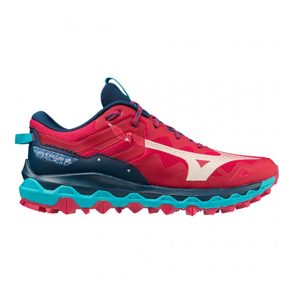 Mizuno WAVE MUJIN 9 - Chaussures trail Femme jazzy/blueopal/bluebird