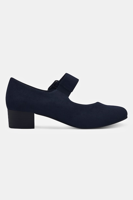Pumps, Jana Softline, Klettspange, recycelt, Weite H