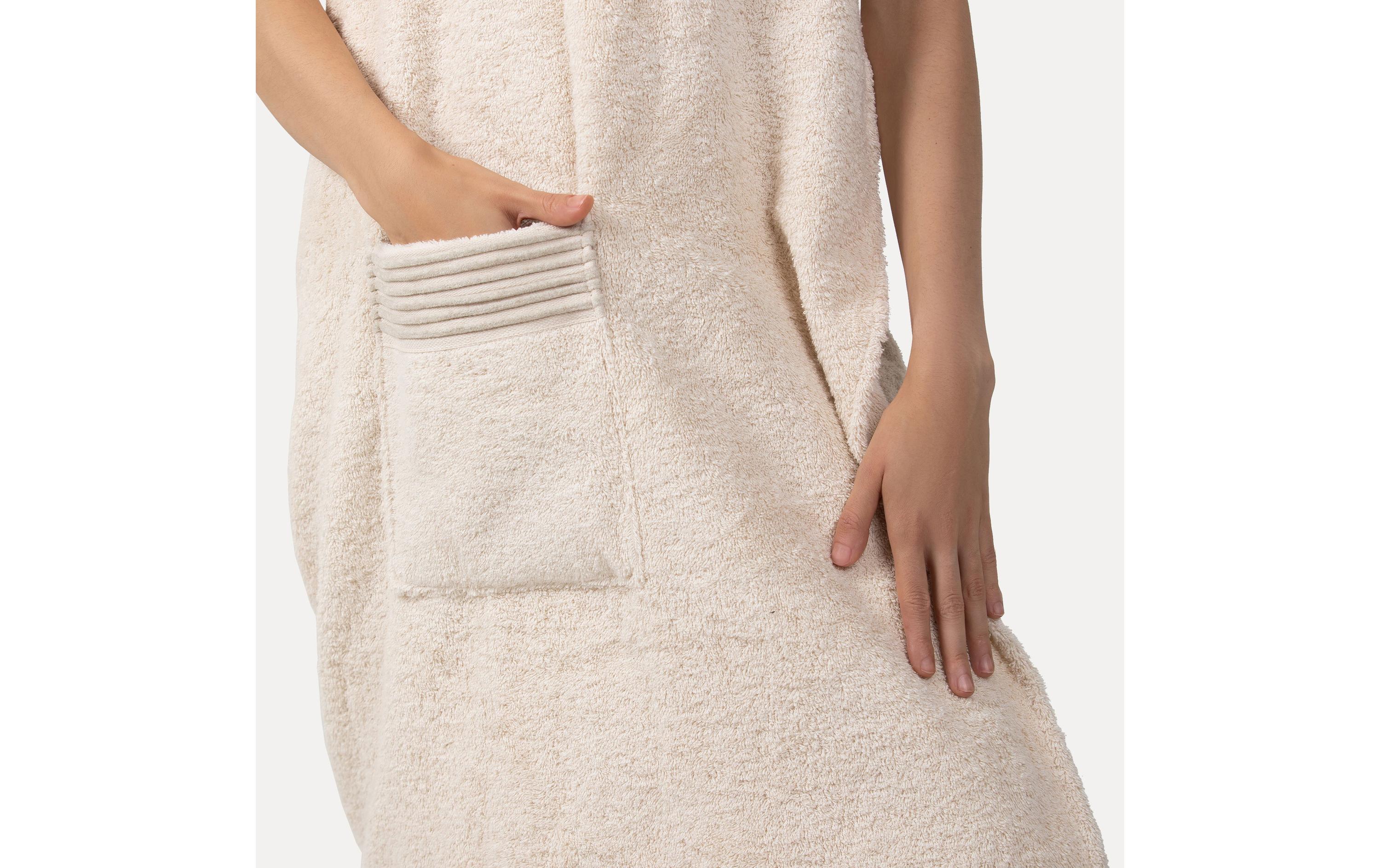 Saunakilt Wellness 0 x 85 cm, NatureSarong aus Baumwolle