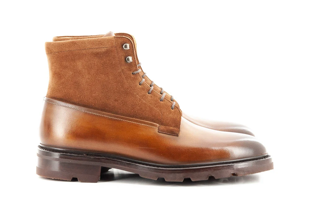 CARLOS SANTOS - BOOTS 1094 TAUPE/SNUFF