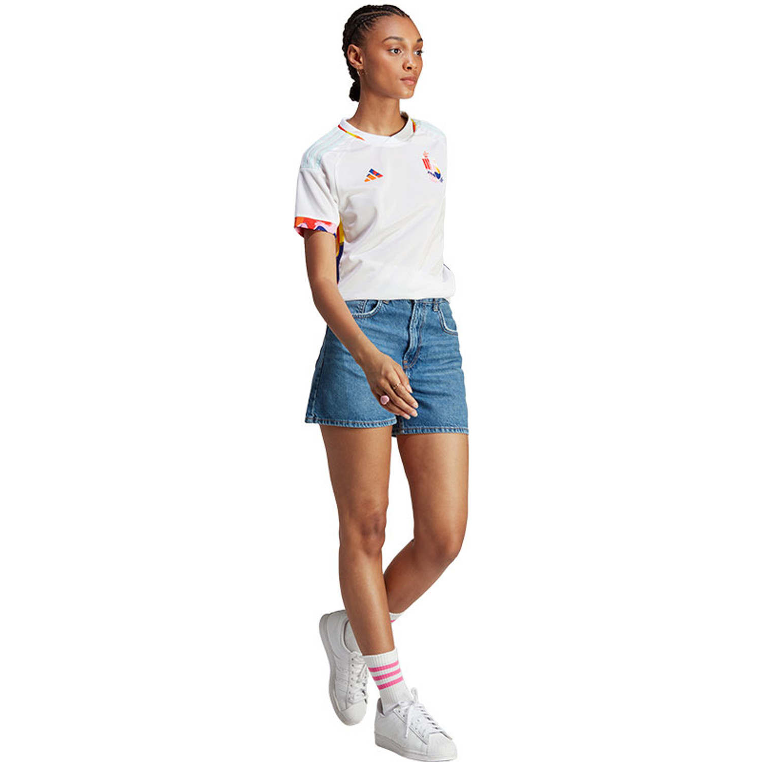 adidas België Uit Shirt Dames 2022/2023