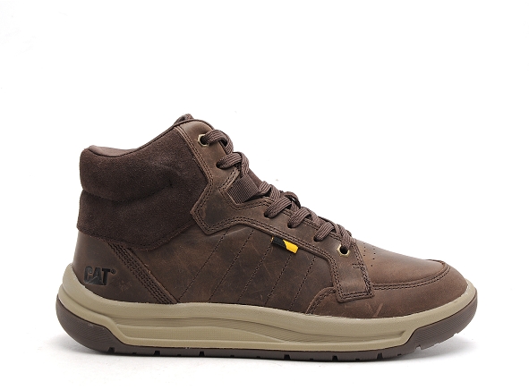 Caterpillar boots bottine homme apa cush mid marron