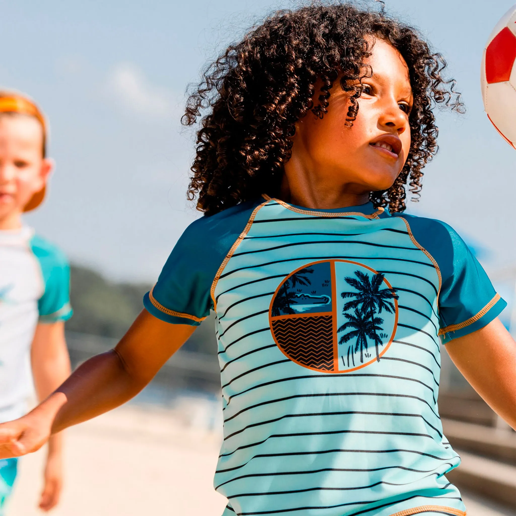 Deux par Deux T-Shirt Maillot Crocodile 2-6ans