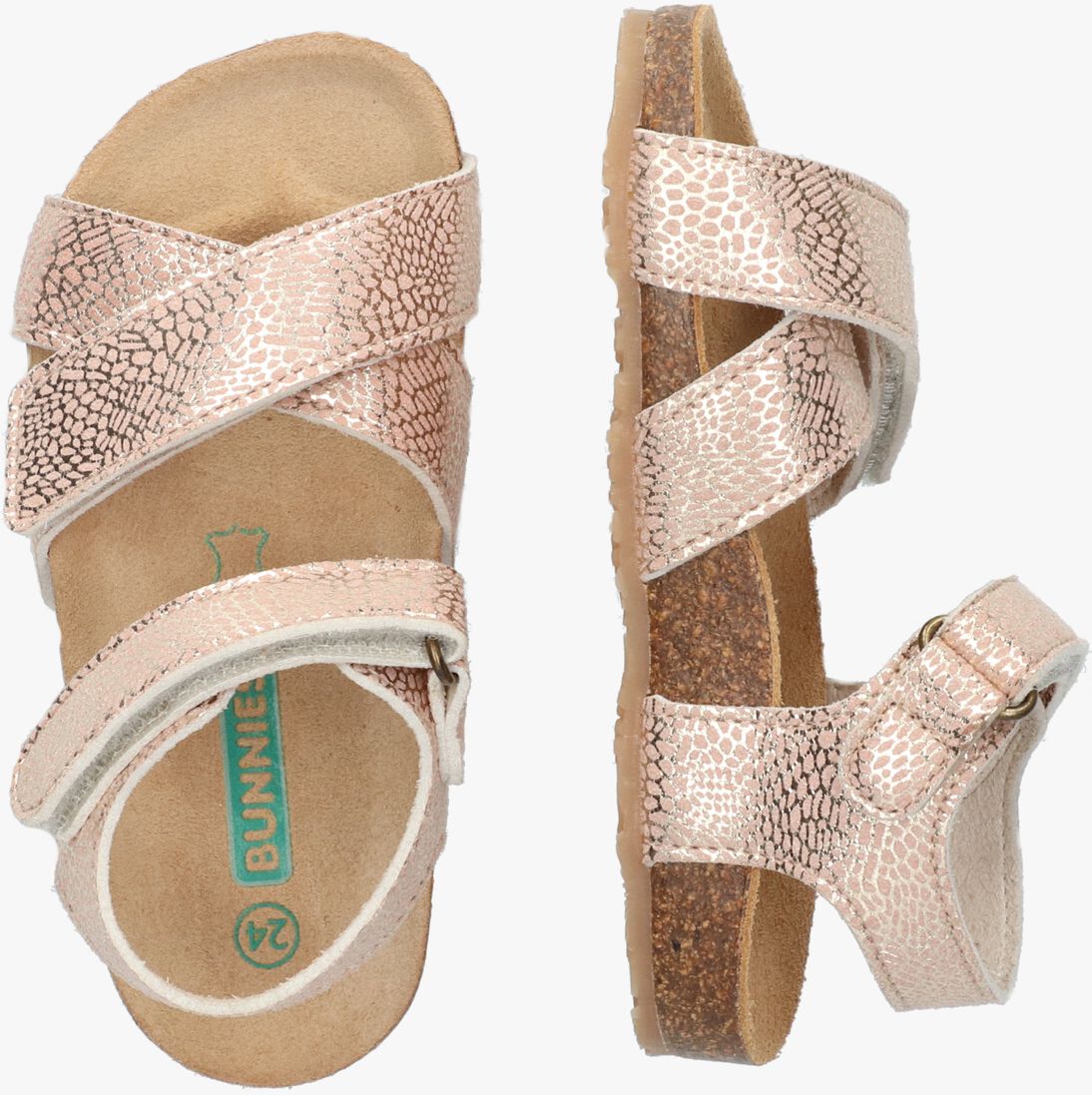BUNNIESJR roze bunniesjr sandalen bibi beach