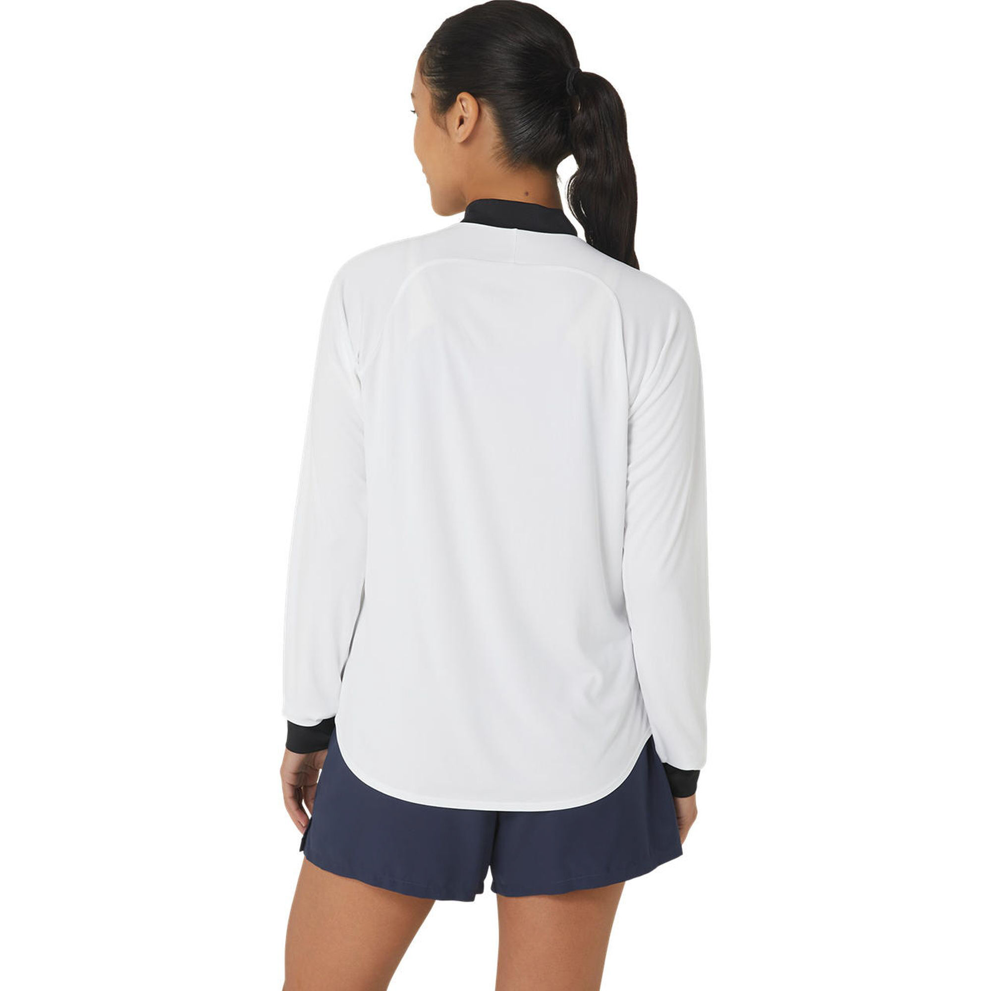 ASICSCOURT LS ZIP TOP Lady