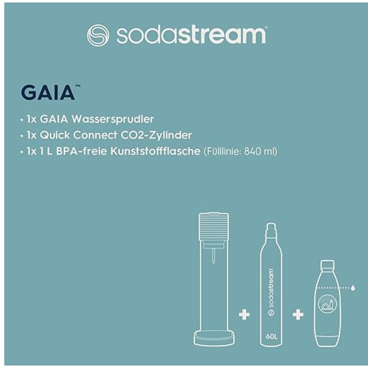 SodaStream Gaia Titan, Wassersprudler