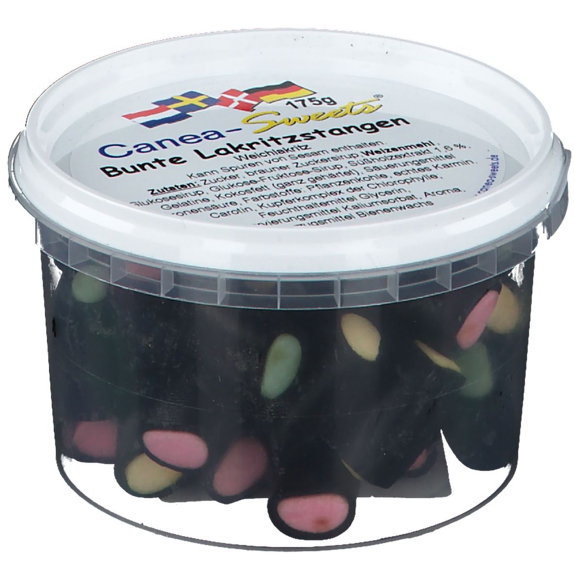 Canea-Sweets Bunte Lakritzstangen