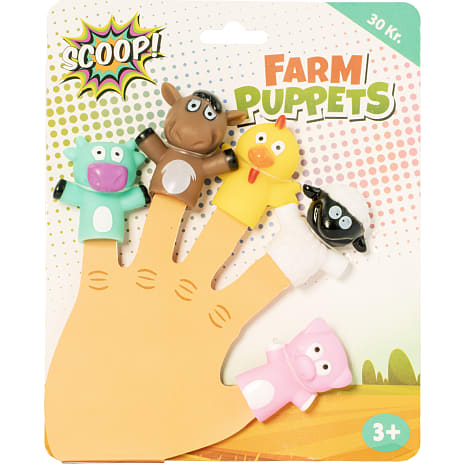 Scoop fingerdukker