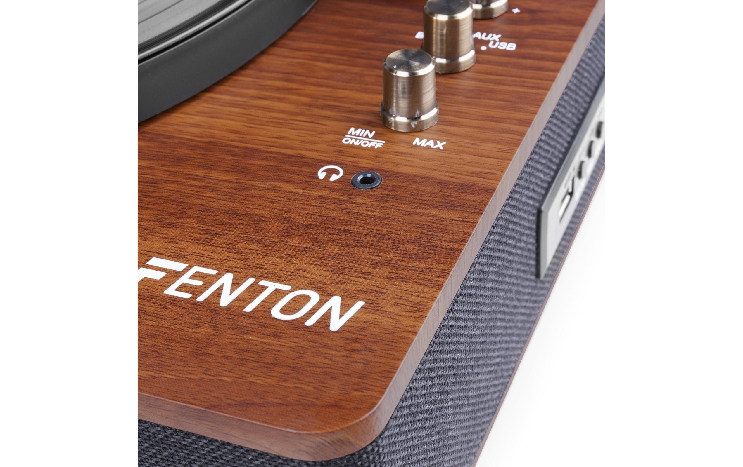 Plattenspieler mit Bluetooth RP162 Dunkelbraun<br>Retro Plattenspieler mit Bluetooth, USB-Player und Umwandlungsmöglichkeit für Schallplatten