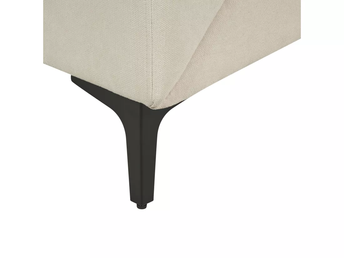 Canapé 3 places en tissu beige FENES