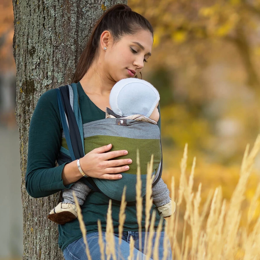 Hoppediz Babytragetuch Gewebtes Tragetuch Aberdeen