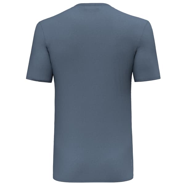 T-shirt randonnée SALEWA SOLIDLOGO DRY M T-SHIRT JAVA BLUE