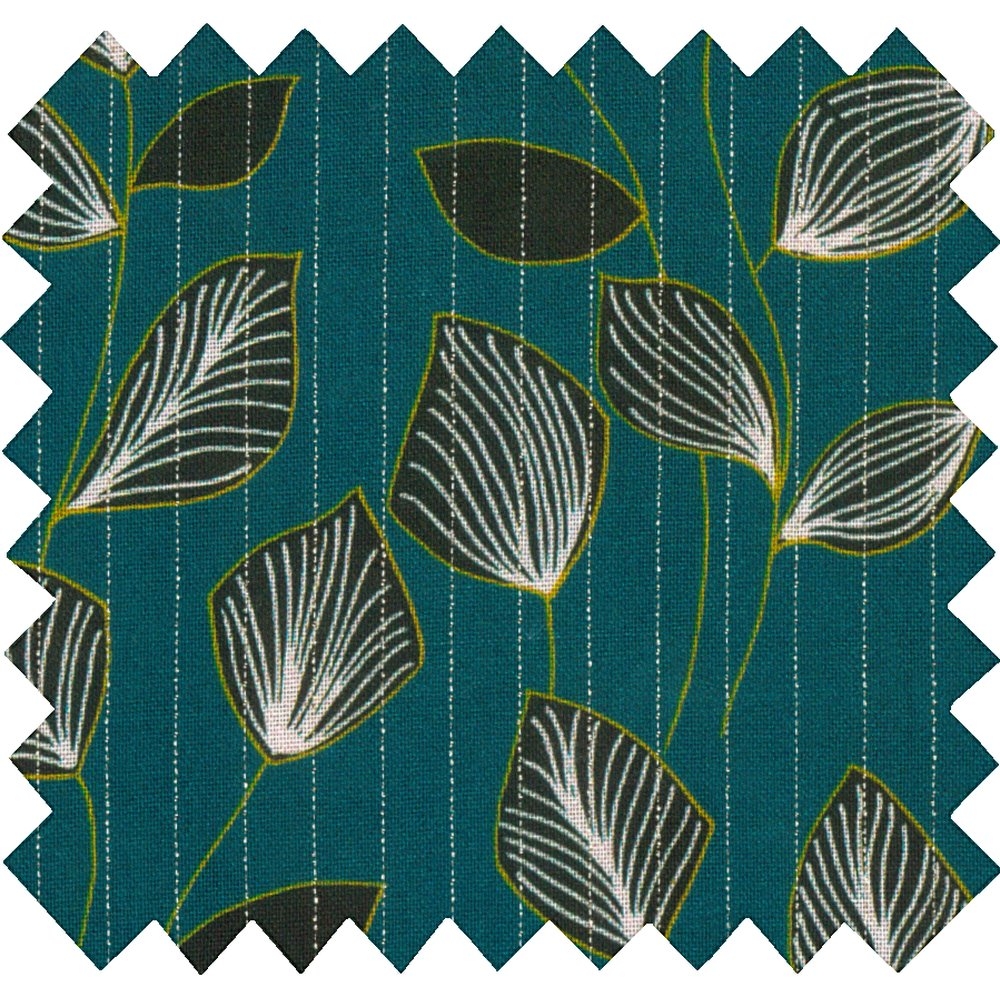 Coupon Tissu 50 Cm Végétalis