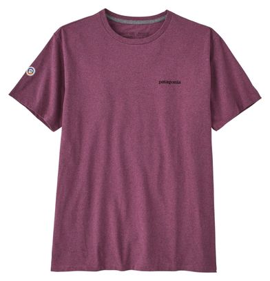 T-Shirt Unisexe Patagonia Fitz Roy Icon Responsibili-Tee Violet