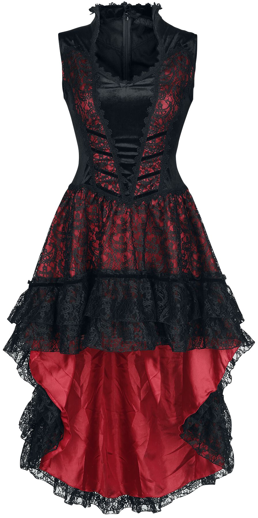 Robe Gothique | Sinister Gothic Robe mi-longue