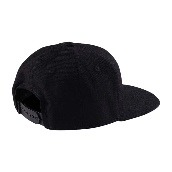 Troy Lee Designs - Casquette enfant Cropped Badge Youth Noir