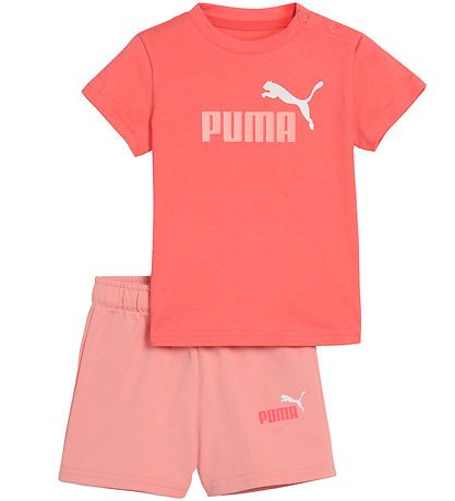 Puma Shorts Set - Minicats Ace Inf - Peach Die Eiskönigin