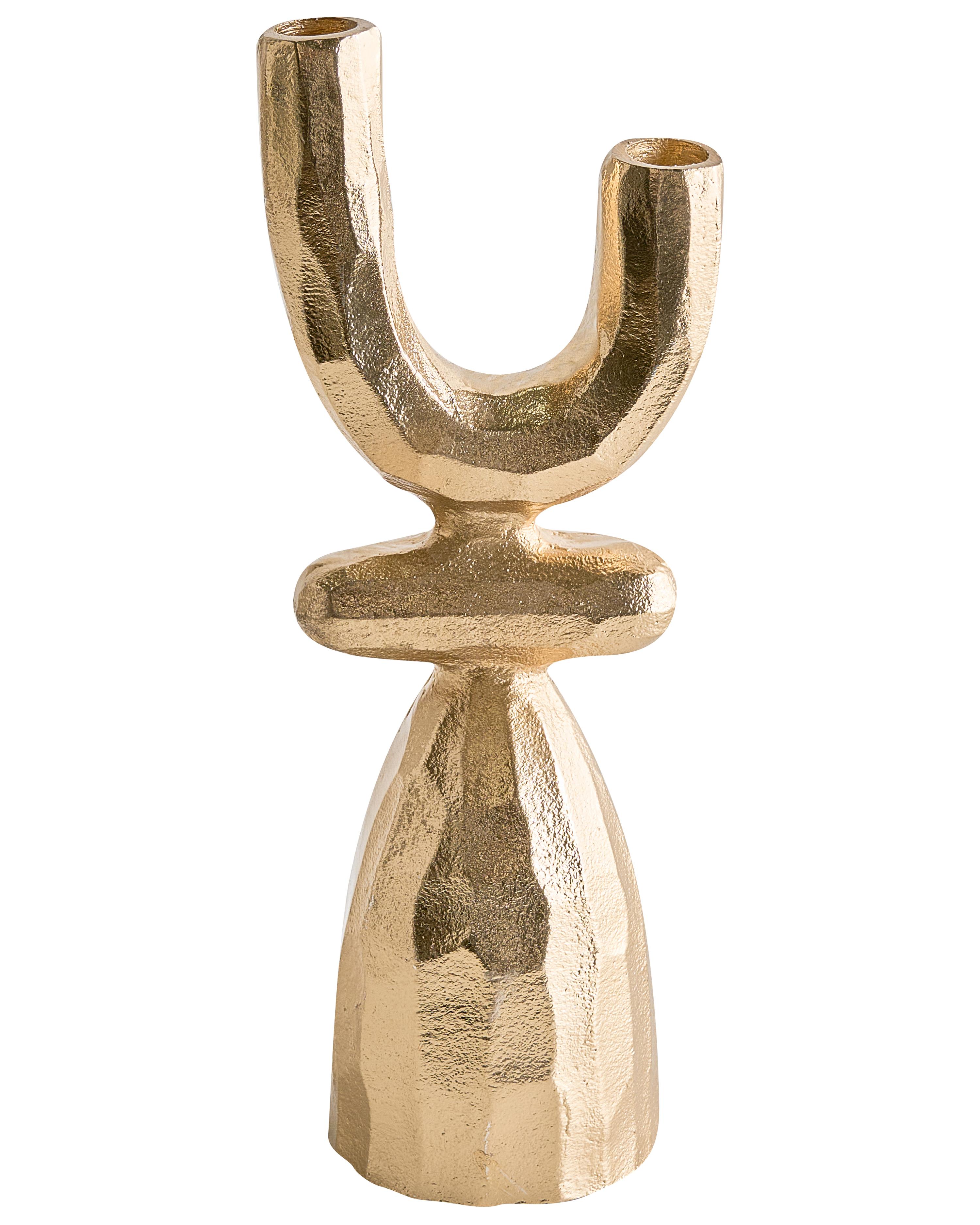 Kaarshouder KRADENIK Metaal 33 cm Goud