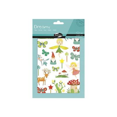 Maildor - 6 feuilles gommettes fées