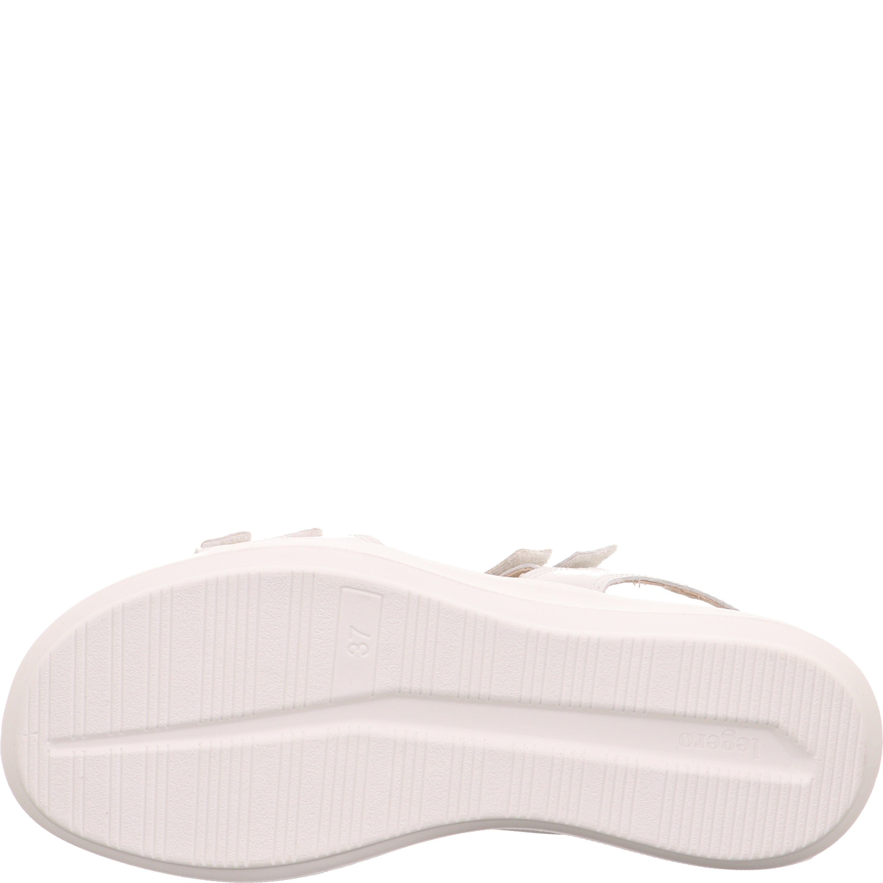 legero ELLA Damen  Sandale mit Klettverschluss - Farbe: Offwhite - Größe: 36