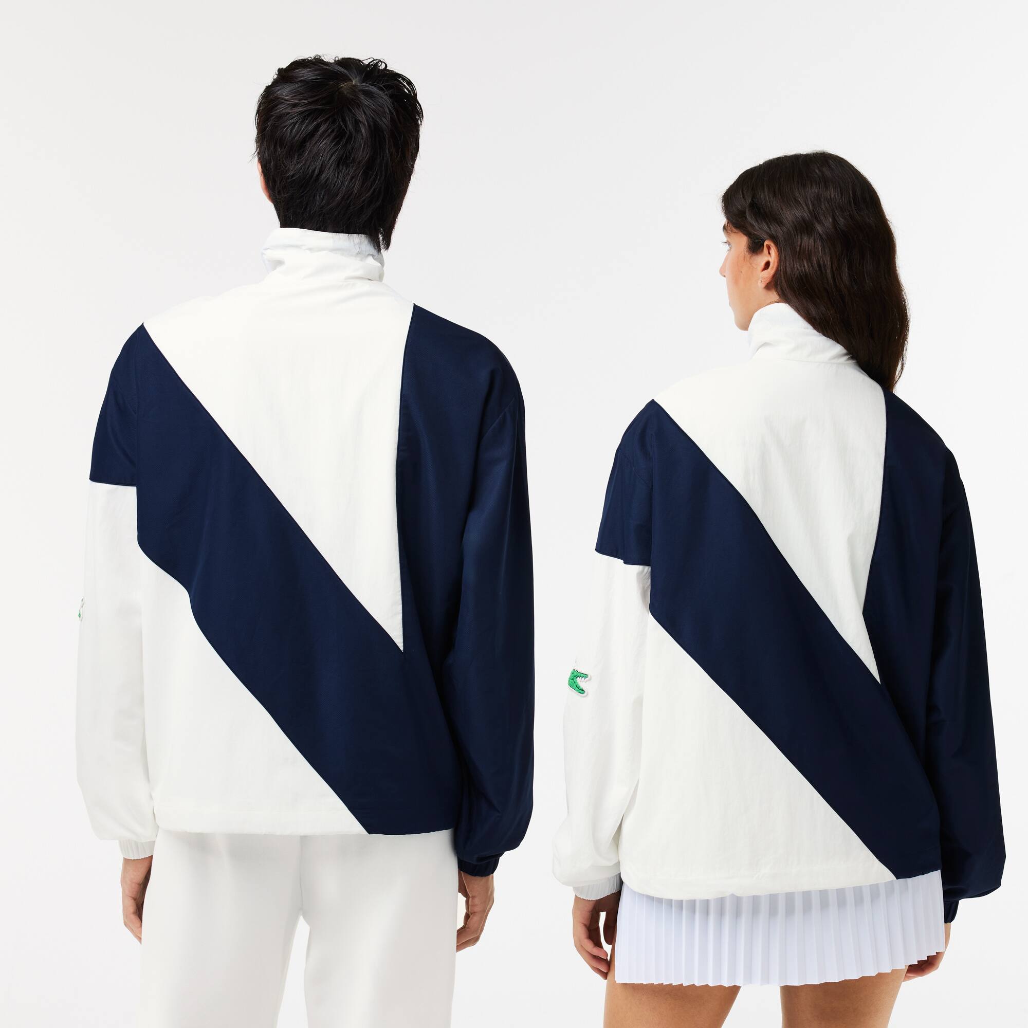 Lacoste x Eleven by Venus extraweite Trainings-Jacke Lacoste X EleVen by Venus Williams - Weiss - Lacoste - Unisex