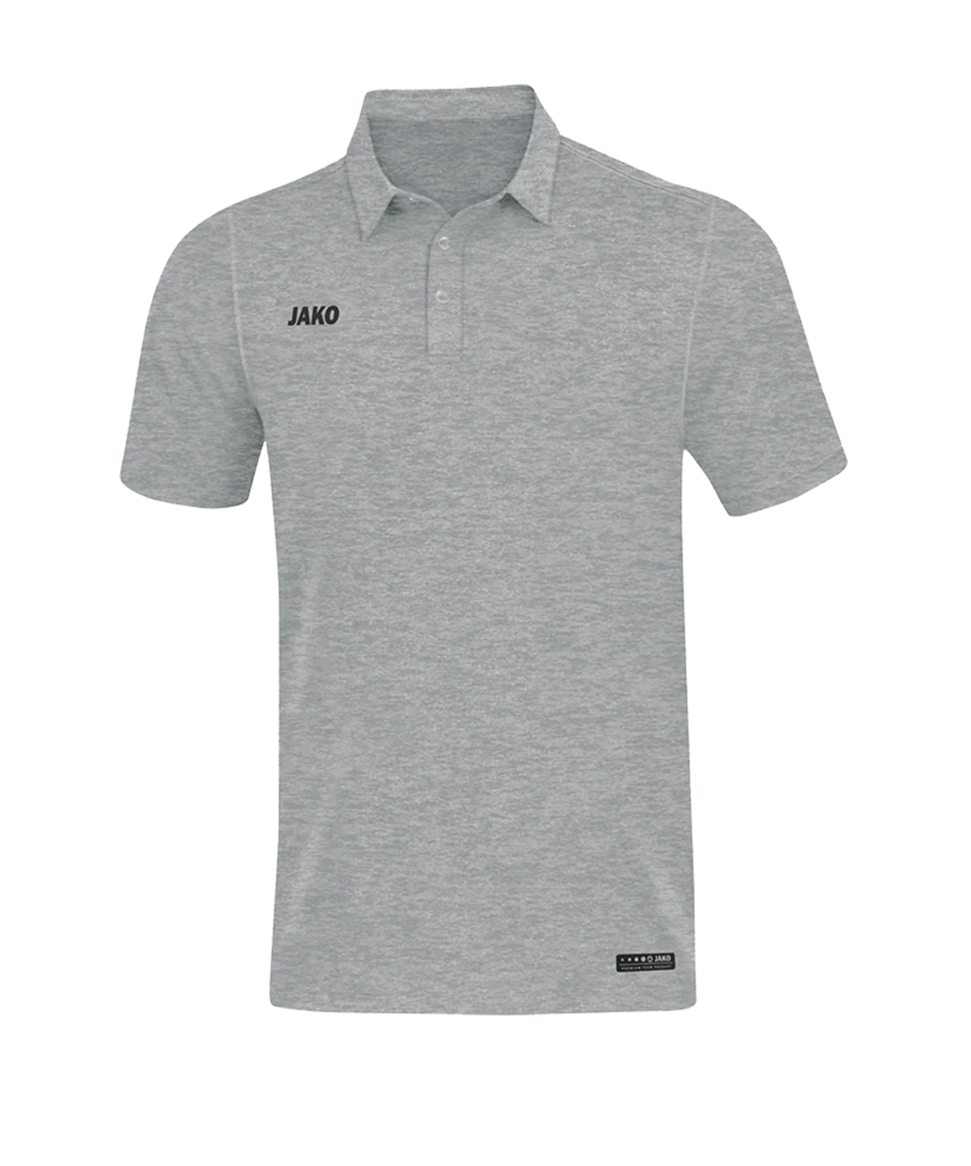 JAKO Premium Basics Poloshirt Grau F40
