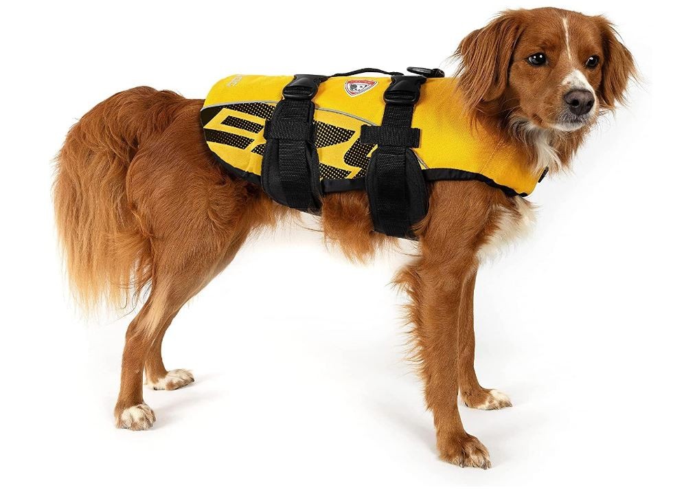 Ezydog - Life jacket yellow L 27 - 41 kg