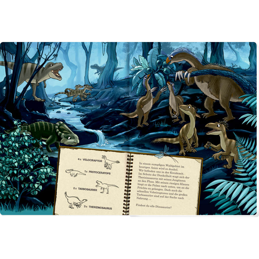 Coppenrath Mein riesengroßes WimmelSuchBuch: Dinosaurier & Co.