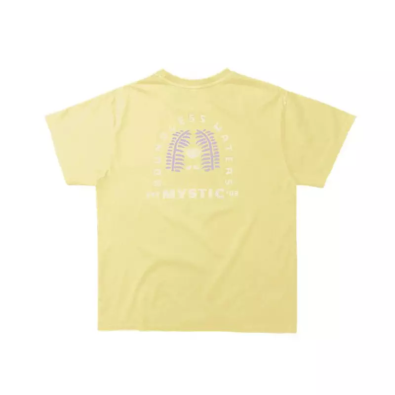 Tee shirt femme MYSTIC Boundless Tee Pastel Yellow