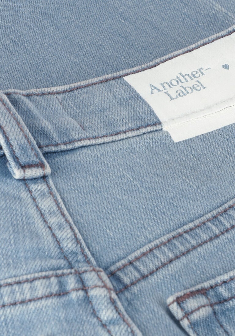ANOTHER LABEL blauwe another label straight leg jeans moore denim pants