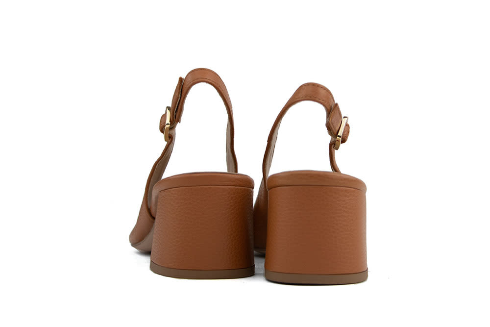 Hogl Slingback Pump Cognac Graincalf