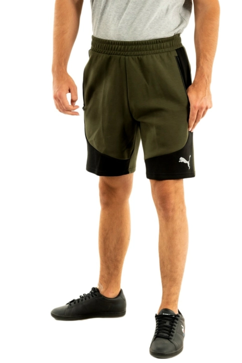 shorts bermudas puma fd evo 70 forest night