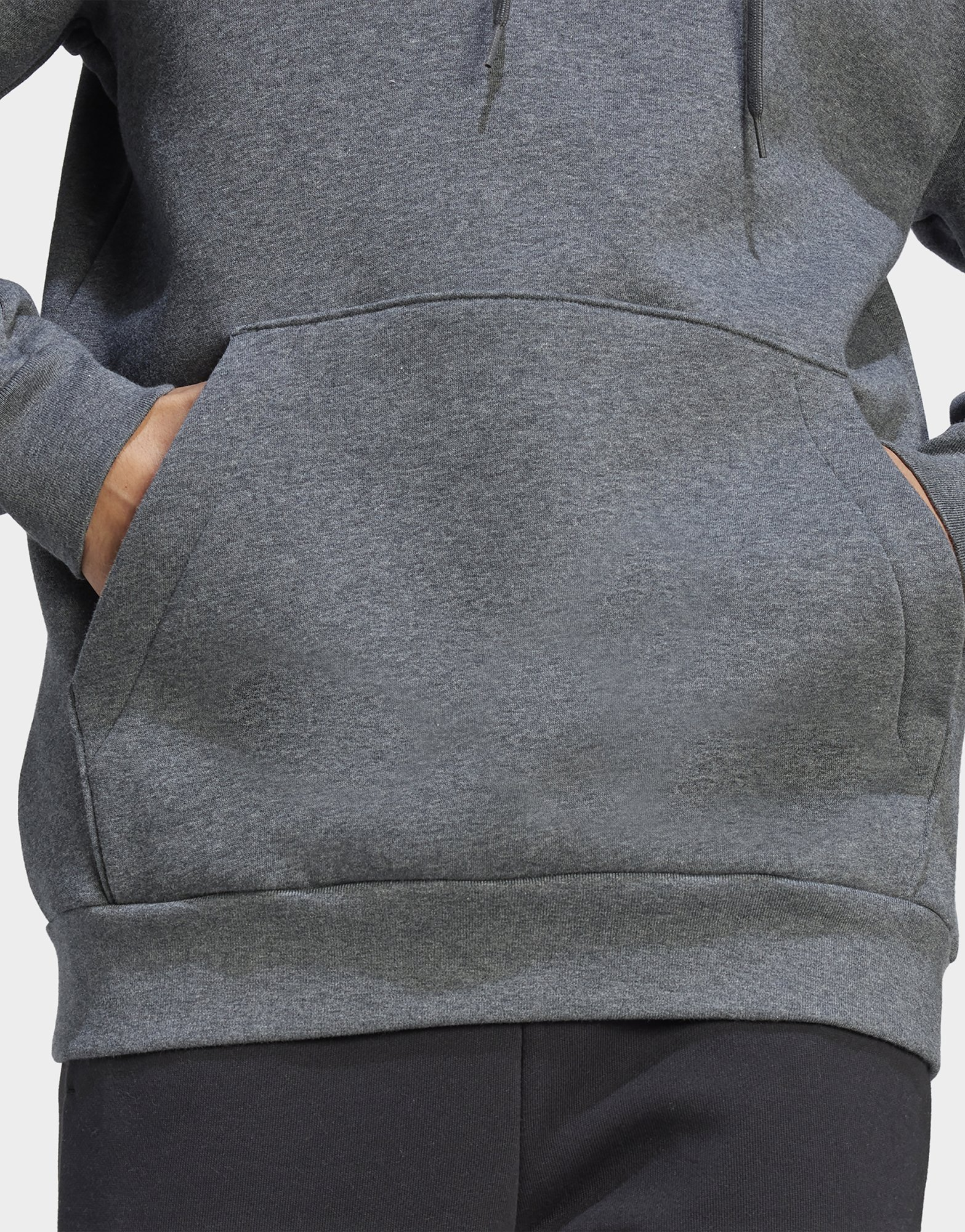 adidas Sweat-shirt à capuche en molleton à 3 bandes Essentials