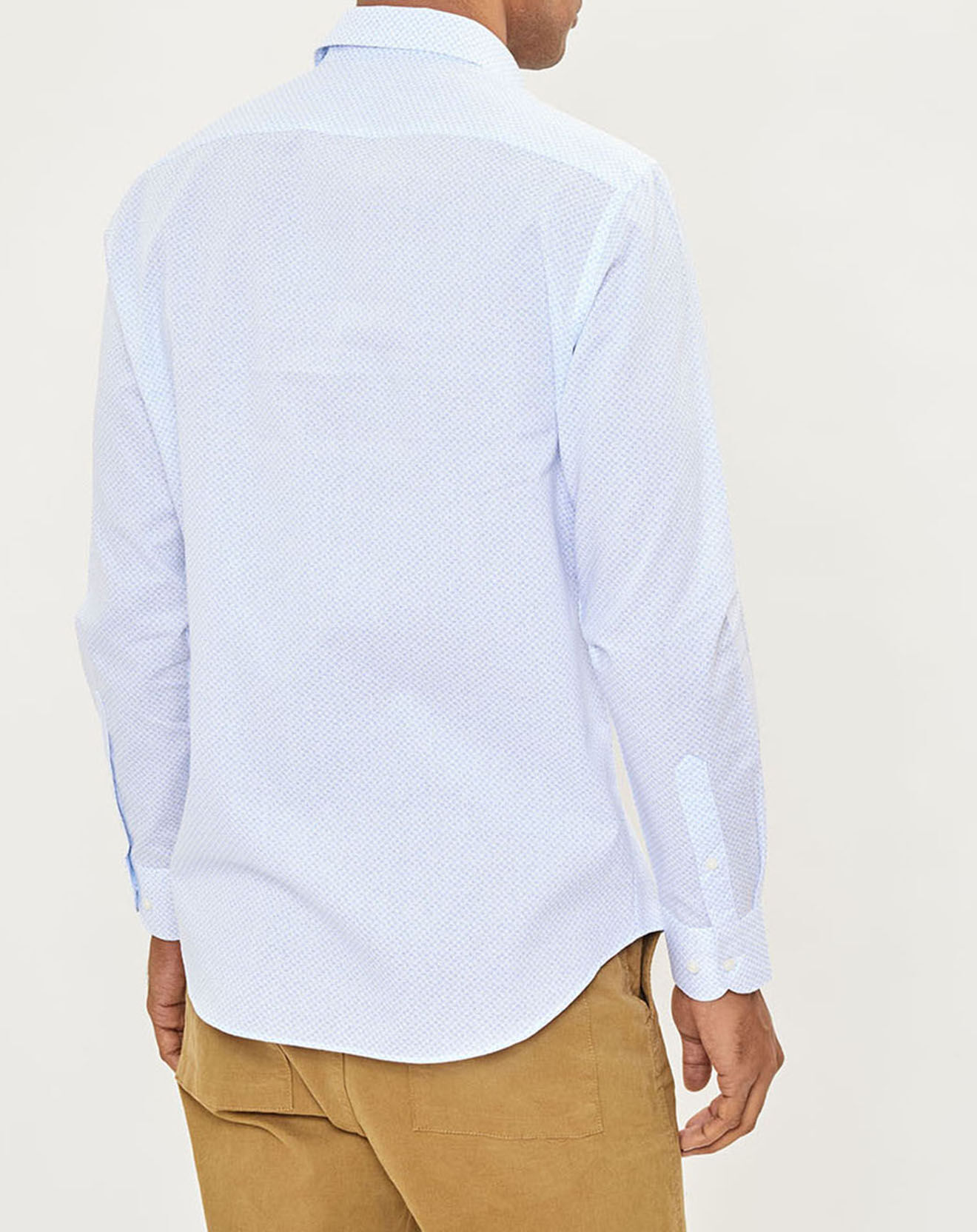 Tommy Hilfiger Chemise regular fit Popeline Diamond bleu ciel