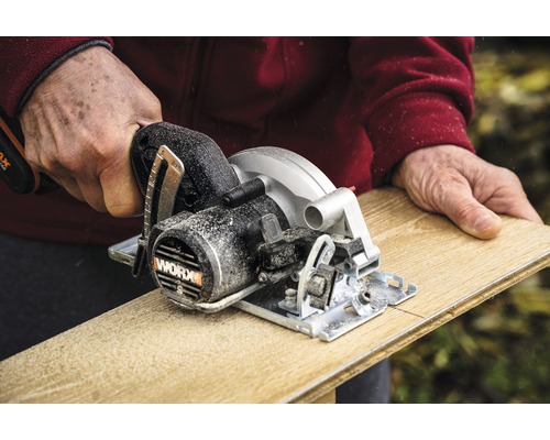 Accu cirkelzaag WORX Nitro 20V Worxsaw 120mm/41mm WX531.9, borstelloze motor + GRATIS extra artikel 20V accu WA3644 (4.0Ah)