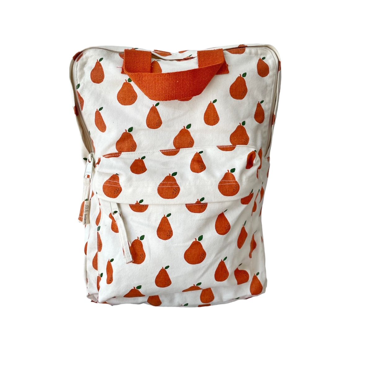 Sac à dos double enfant double poignées poire argile Jolie saison