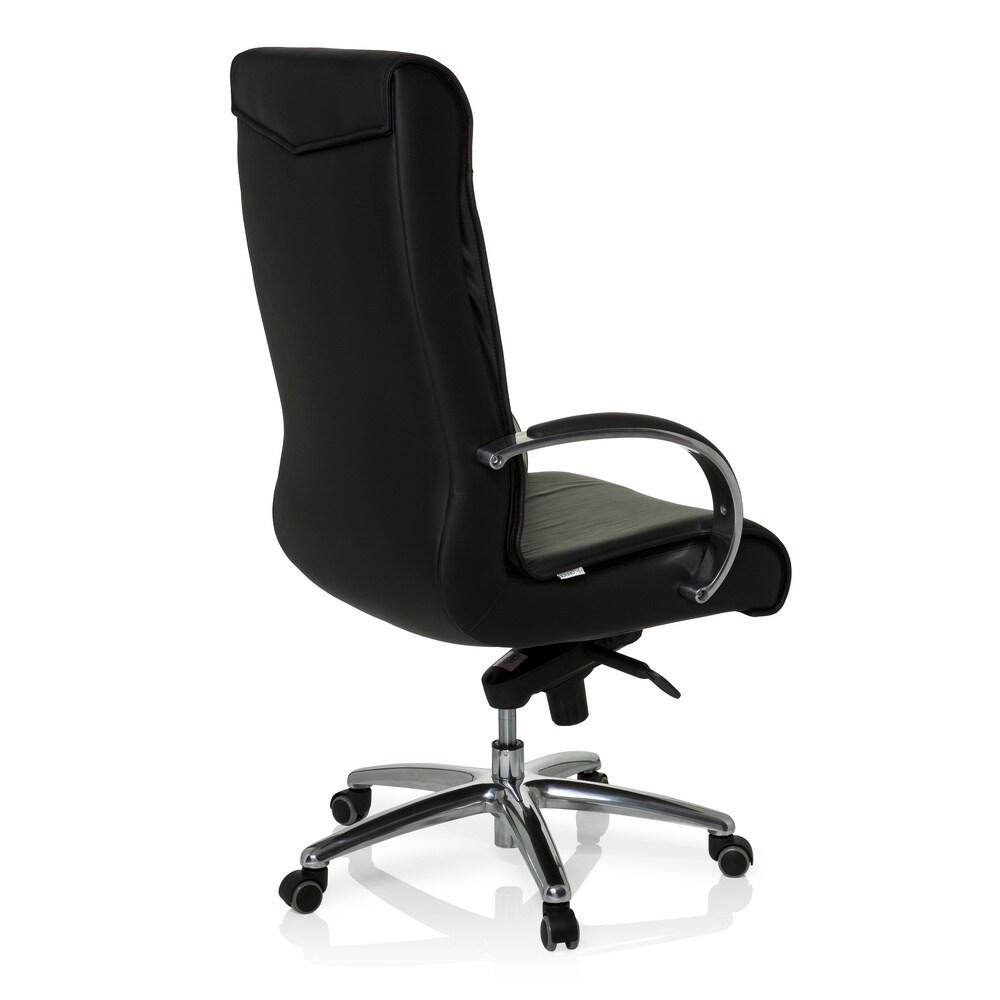 XXL Drehstuhl XXL F 400 Leder mit Armlehnen hjh OFFICE