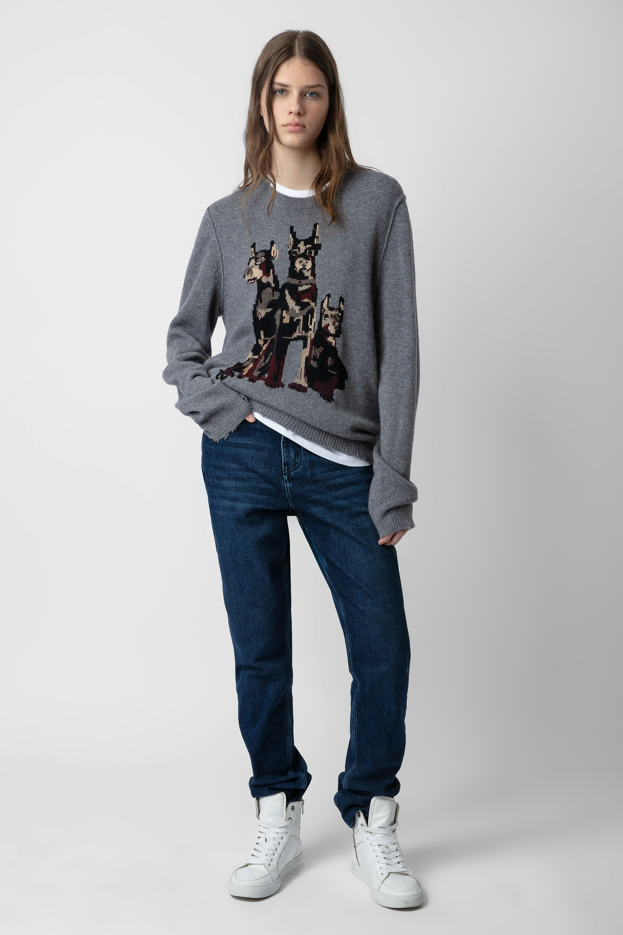Pull Kennedy Cachemire