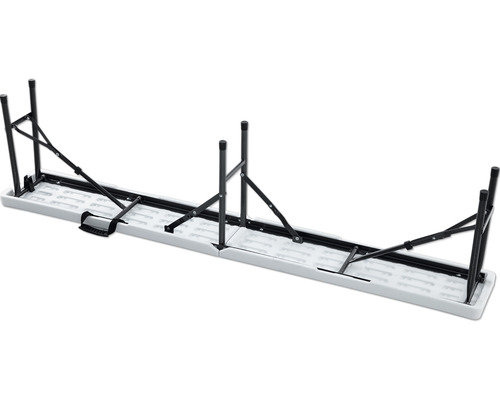 Partybank Oana Garden Place 4-zits 2-delige set 180 x 25 x 43 cm kunststof staal wit