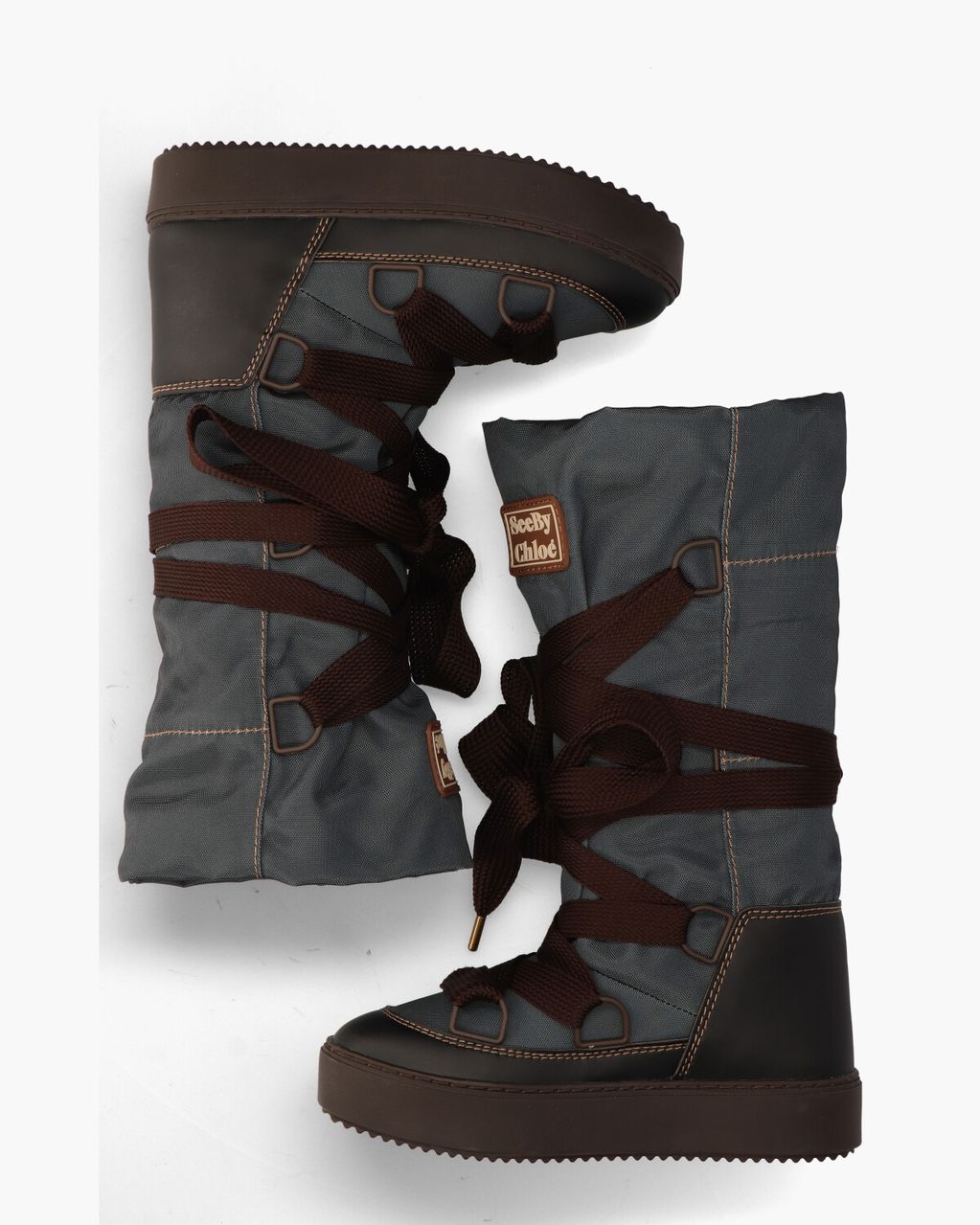 See By Chloe Naina Grijsblauw Damesboots