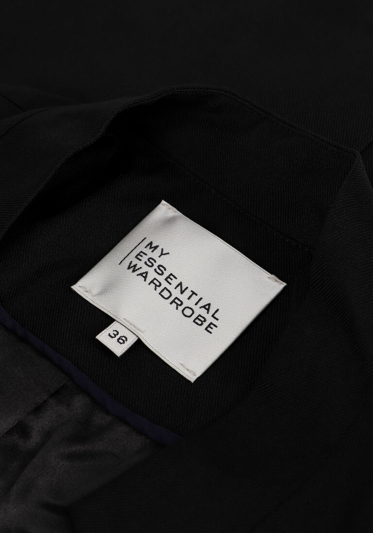 MY ESSENTIAL WARDROBE zwarte my essential wardrobe blazer 06 the suit