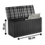 Putekasse 280 l 116x55x43 cm