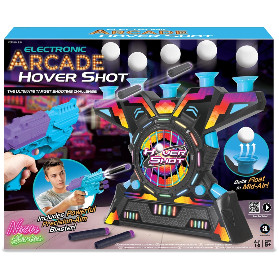 Merchant Ambassador Electronic Arcade Hover Shot NEON bunt