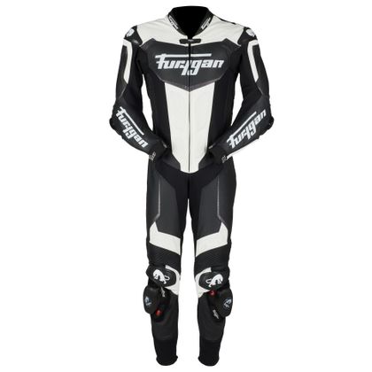 Combinaison Furygan OVERTAKE - Noir / Blanc